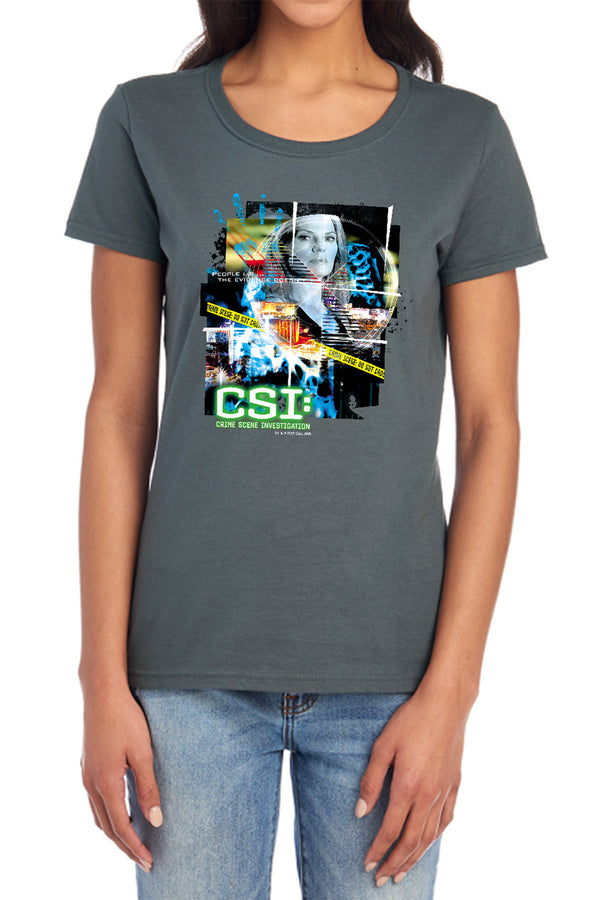 CSI - Evidence Collage Women's Short Sleeve