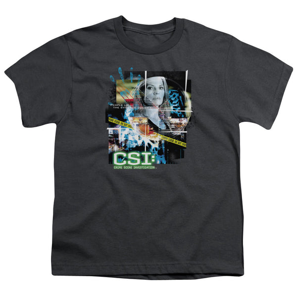 CSI - Evidence Collage Youth Short Sleeve