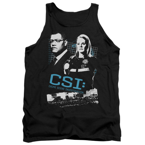 CSI - Investigate This Adult Tank Top