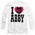 NCIS - I Heart Abby Adult Long Sleeve