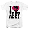NCIS - I Heart Abby Adult Regular Fit Short Sleeve