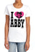 NCIS - I Heart Abby Women's Short Sleeve
