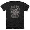 Mighty Mouse - The Big Cheese Adult Regular Fit Heather Short Sleeve