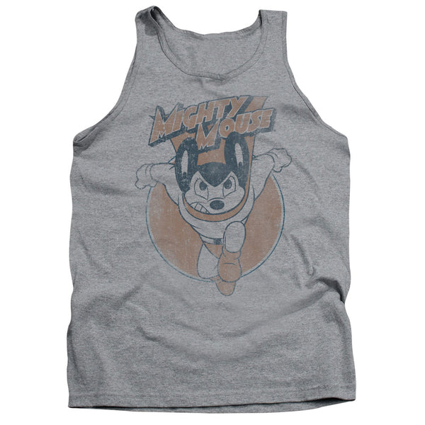 Mighty Mouse - Flying With Purpose Adult Tank Top