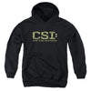 CSI - Collage Logo Youth Hooded Sweatshirt