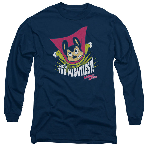 Mighty Mouse - The Mightiest Adult Long Sleeve