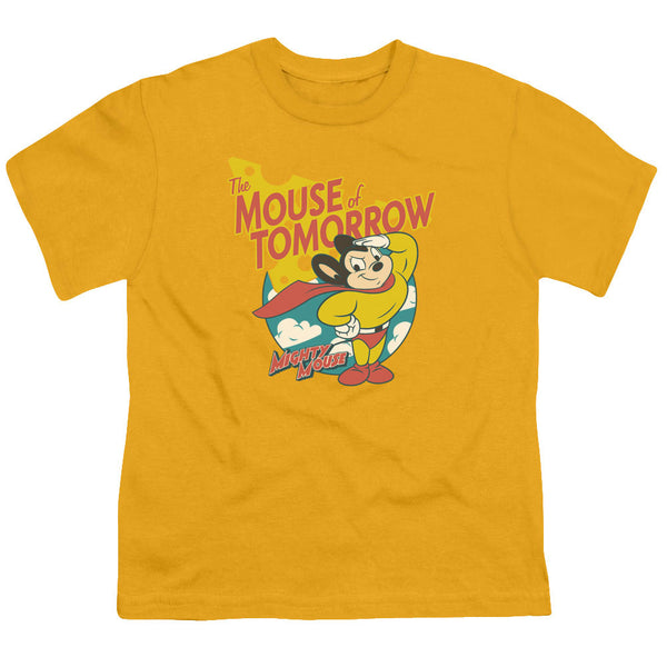 Mighty Mouse - Mouse Of Tomorrow Youth Short Sleeve