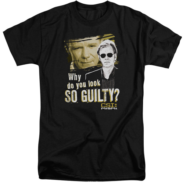 Csi Miami - So Guilty Adult Tall Fit Short Sleeve