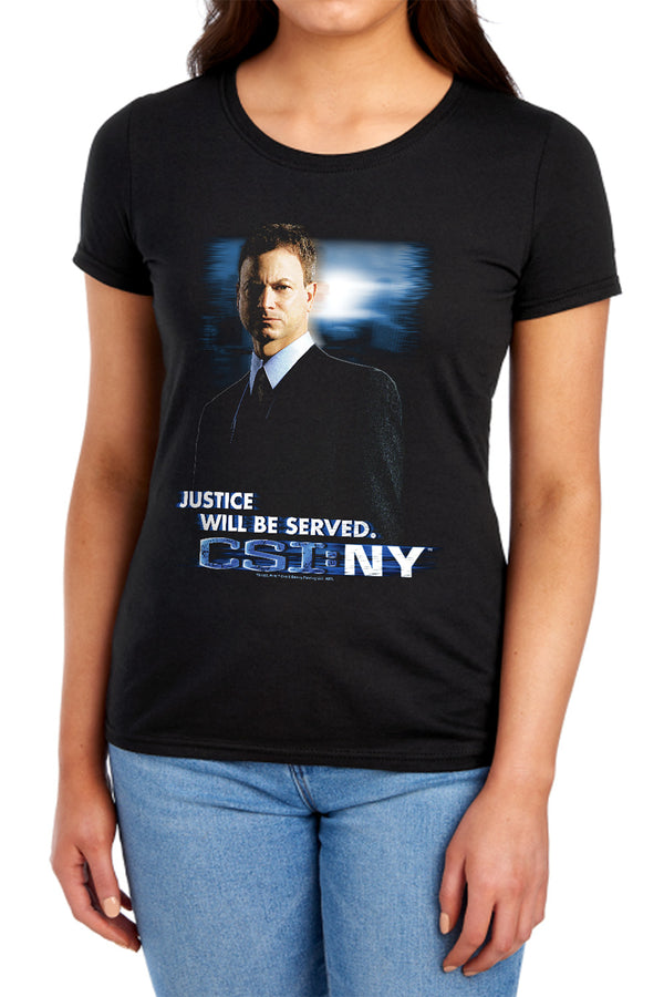 CSI:NY - Justice Served Women's Short Sleeve