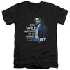 CSI NY - You Will Answer Adult Slim Fit V Neck Cotton
