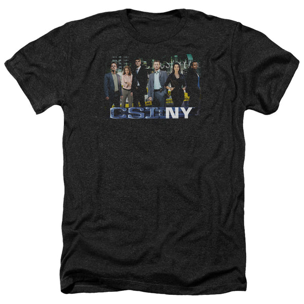 CSI NY - Cast Adult Regular Fit Heather Short Sleeve