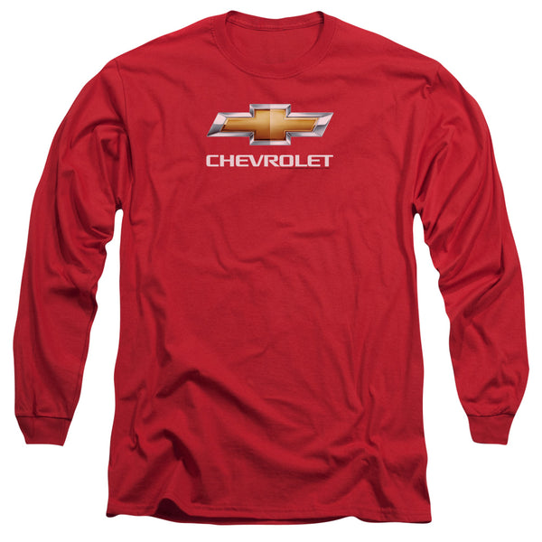 Chevrolet - Chevy Bowtie Stacked Adult Long Sleeve