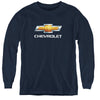 Chevrolets - Chevy Bowtie Stacked L - S Youth