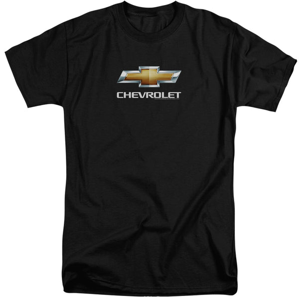 Chevrolets - Chevy Bowtie Stacked Adult Tall Fit Short Sleeve