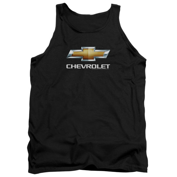 Chevrolets - Chevy Bowtie Stacked Adult Tank Top