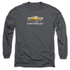 Chevrolets - Chevy Bowtie Stacked Adult Long Sleeve