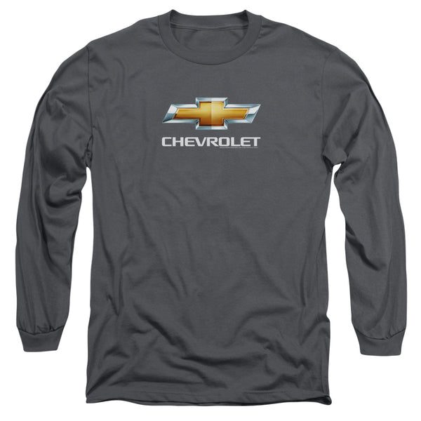Chevrolets - Chevy Bowtie Stacked Adult Long Sleeve
