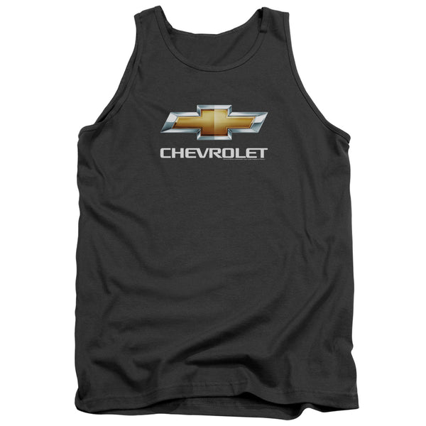 Chevrolets - Chevy Bowtie Stacked Adult Tank Top