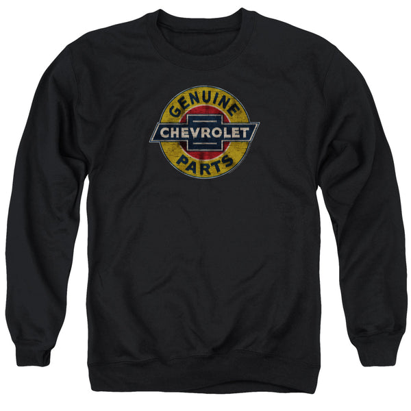 Chevrolet - Genuine Chevy Parts Distressed Sign Adult Crewneck Sweatshirt