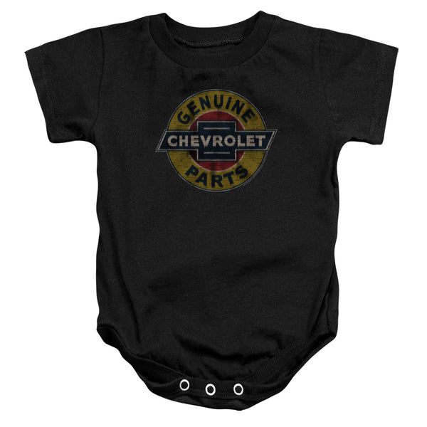 Chevrolet - Genuine Chevy Parts Distressed Sign Infant Snapsuit