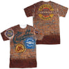 Chevrolet - Chevy Shop Wall (Front - Back Print) Adult Regular Fit Short Sleeve 100% Poly