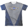Chevrolet - Shiny Chevy Logo Adult Regular Fit Short Sleeve 65 - 35 Poly - Cotton