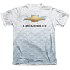 Chevrolet - Logo Repeat Adult Regular Fit Short Sleeve 65 - 35 Poly - Cotton