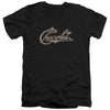 Chevrolet - Chevy Script Adult Slim Fit V Neck Cotton