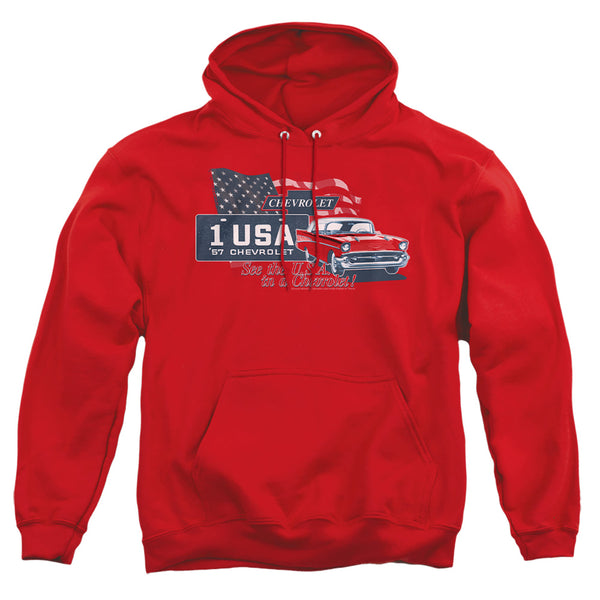 Chevrolet - See The USA Adult Pullover Hoodie