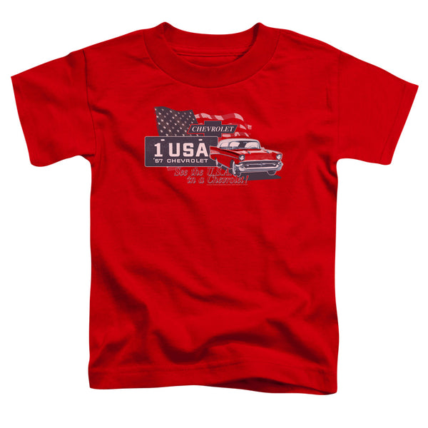 Chevrolet - See The USA Toddler Short Sleeve