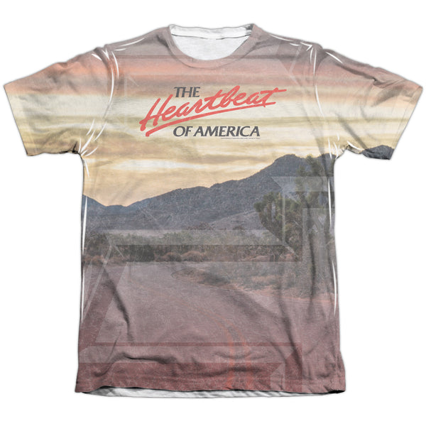 Chevrolet - Heartbeat Road Adult Regular Fit Short Sleeve 65 - 35 Poly - Cotton