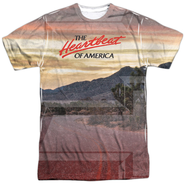Chevrolet - Heartbeat Road Adult Regular Fit Short Sleeve 100% Poly