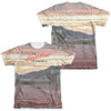 Chevrolet - Heartbeat Road (Front - Back Print) Adult Regular Fit Short Sleeve 65 - 35 Poly - Cotton