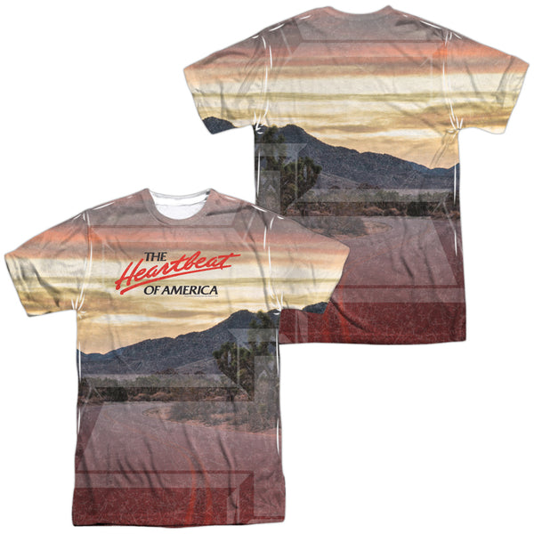 Chevrolet - Heartbeat Road (Front - Back Print) Adult Regular Fit Short Sleeve 100% Poly