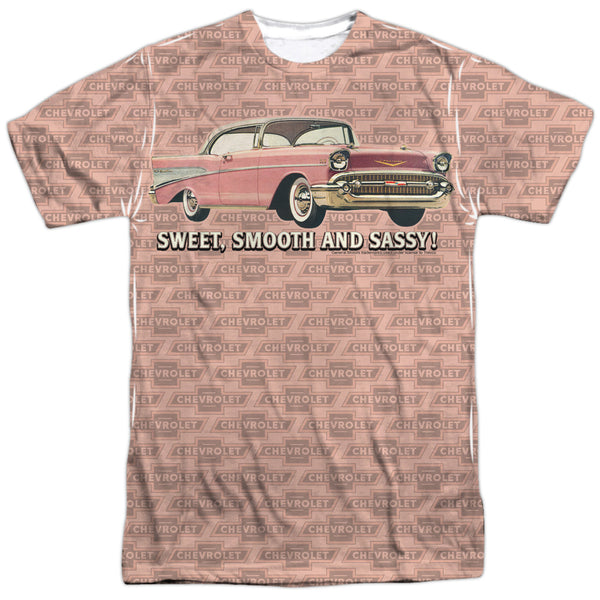 Chevrolet - Pink And Black Days Adult Regular Fit Short Sleeve 100% Poly