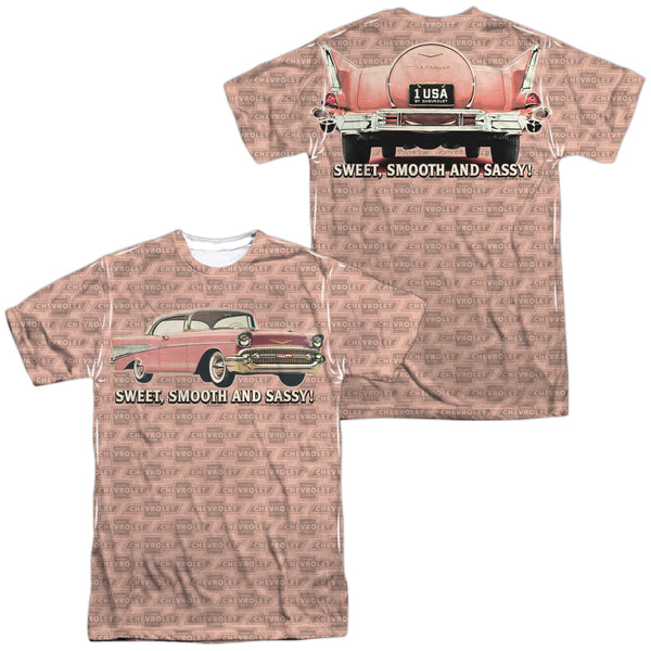 Chevrolet - Pink And Black Days (Front - Back Print) Adult Regular Fit Short Sleeve 100% Poly