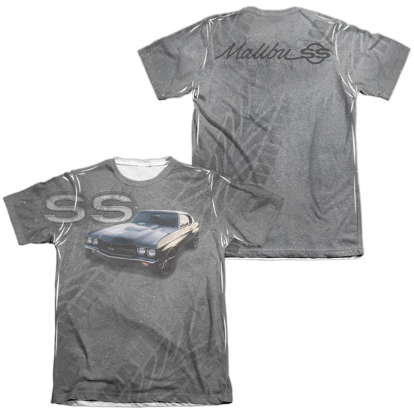 Chevrolet - Muscle Chevelle Ss (Front - Back Print) Adult Regular Fit Short Sleeve 65 - 35 Poly - Cotton