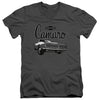 Chevrolet - Script Car Adult Slim Fit V Neck Cotton