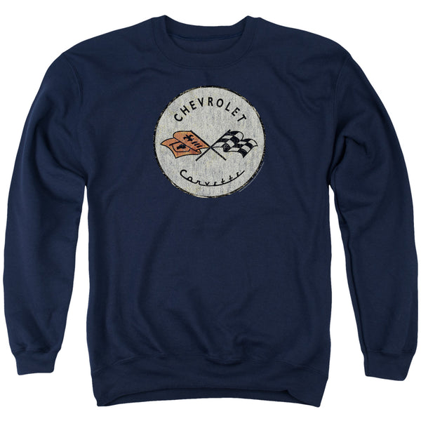 Chevrolet - Old Vette Adult Crewneck Sweatshirt
