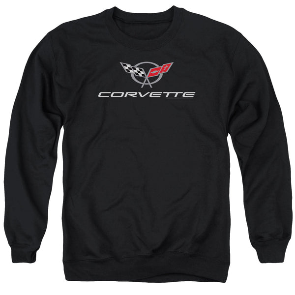 Chevrolet - Corvette Modern Emblem Adult Crewneck Sweatshirt
