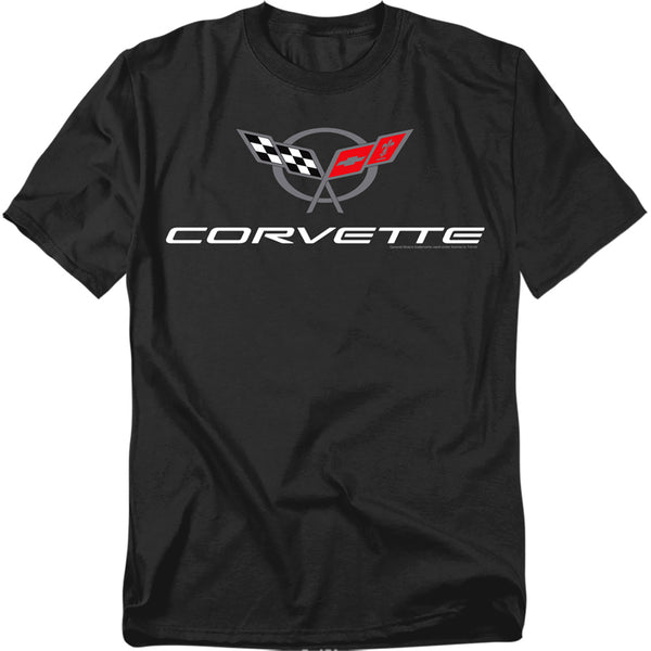 Chevrolet - Corvette Modern Emblem Adult Regular Fit Short Sleeve