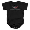 Chevrolet - Corvette Modern Emblem Infant Snapsuit