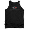 Chevrolet - Corvette Modern Emblem Adult Tank Top