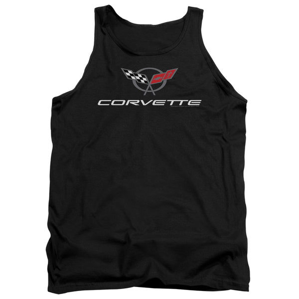 Chevrolet - Corvette Modern Emblem Adult Tank Top