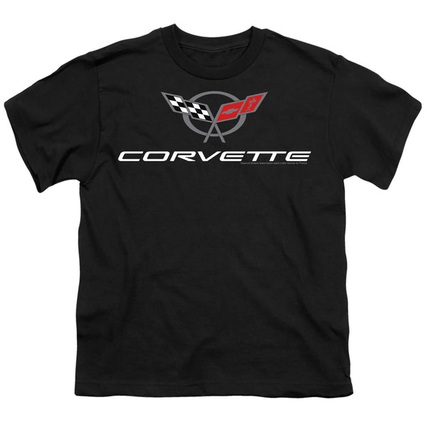 Chevrolet - Corvette Modern Emblem Youth Short Sleeve