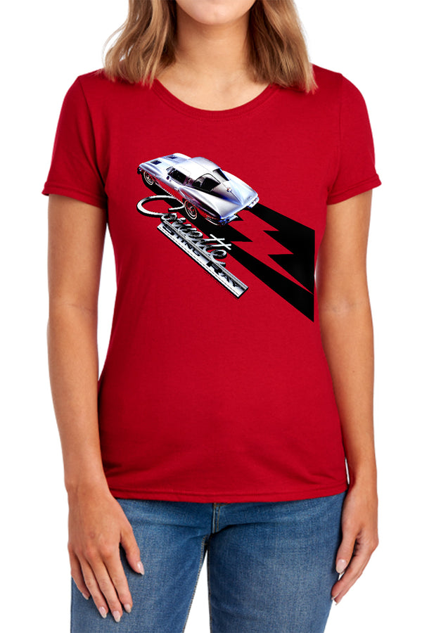 Chevrolet - Split Window Sting Ray Women's Short Sleeve
