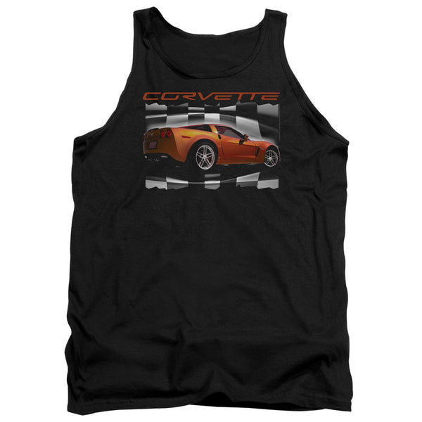 Chevrolet - Orange Z06 Vette Adult Tank Top