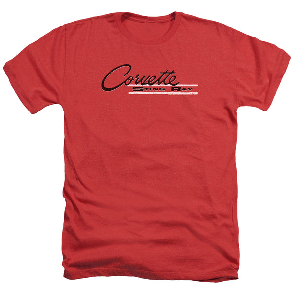 Chevrolet - Retro Stingray Adult Regular Fit Heather Short Sleeve