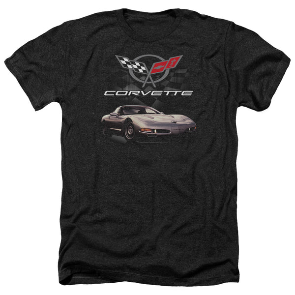 Chevrolet - Checkered Past Adult Regular Fit Heather Short Sleeve