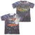 Chevrolet - Lines Of Light (Front - Back Print) Adult Regular Fit Short Sleeve 65 - 35 Poly - Cotton